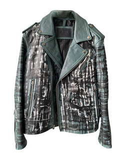 SKETCH LEATHER JACKET