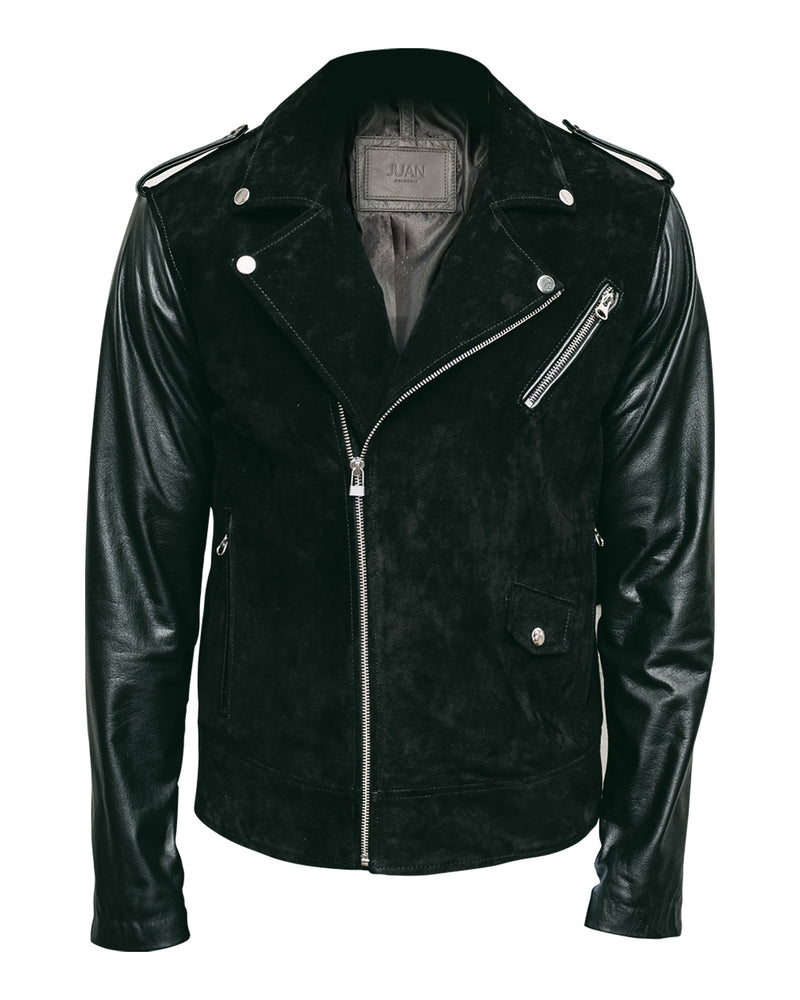 POISON LEATHER JACKET - Black