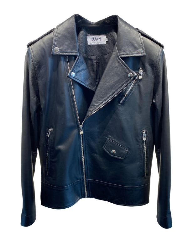 MERCURY LEATHER JACKET - Black