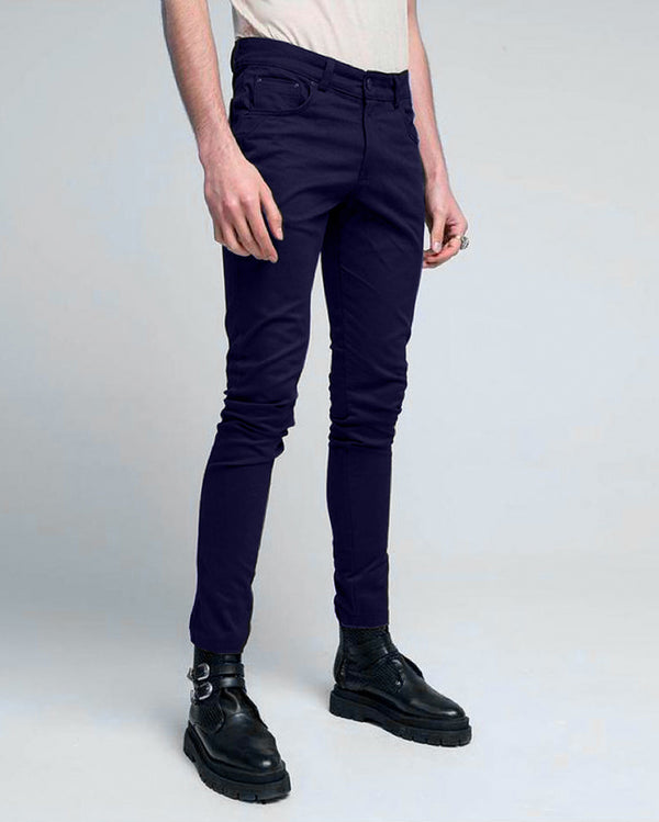 JUAN SLIM PANTS - BLUE