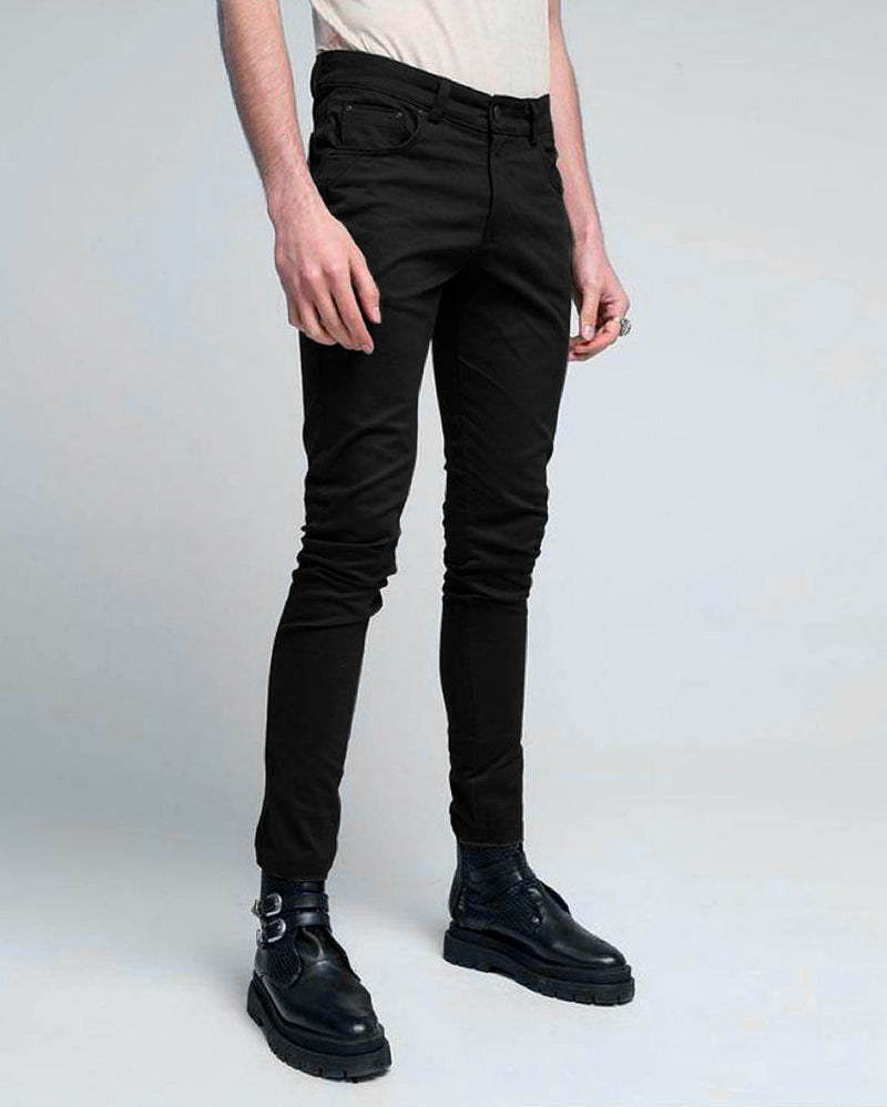 JUAN SLIM PANTS - BLACK